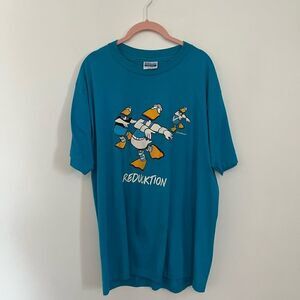 Vintage Duck Blue Graphic Tee XL